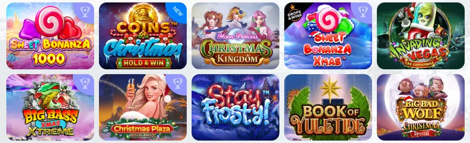 Tous les jeux Royal Spinz Casino