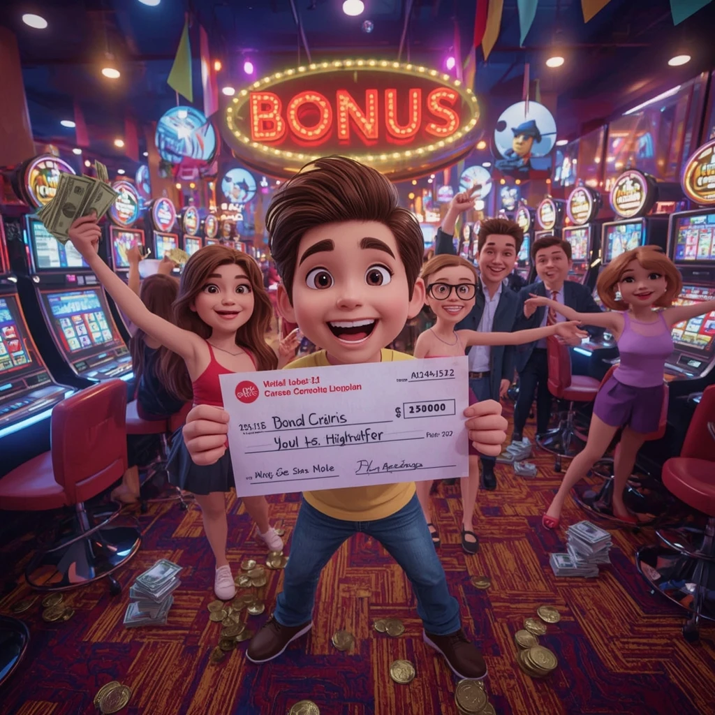 bonus dans les mains d'un joueur au Royal Spinz Casino