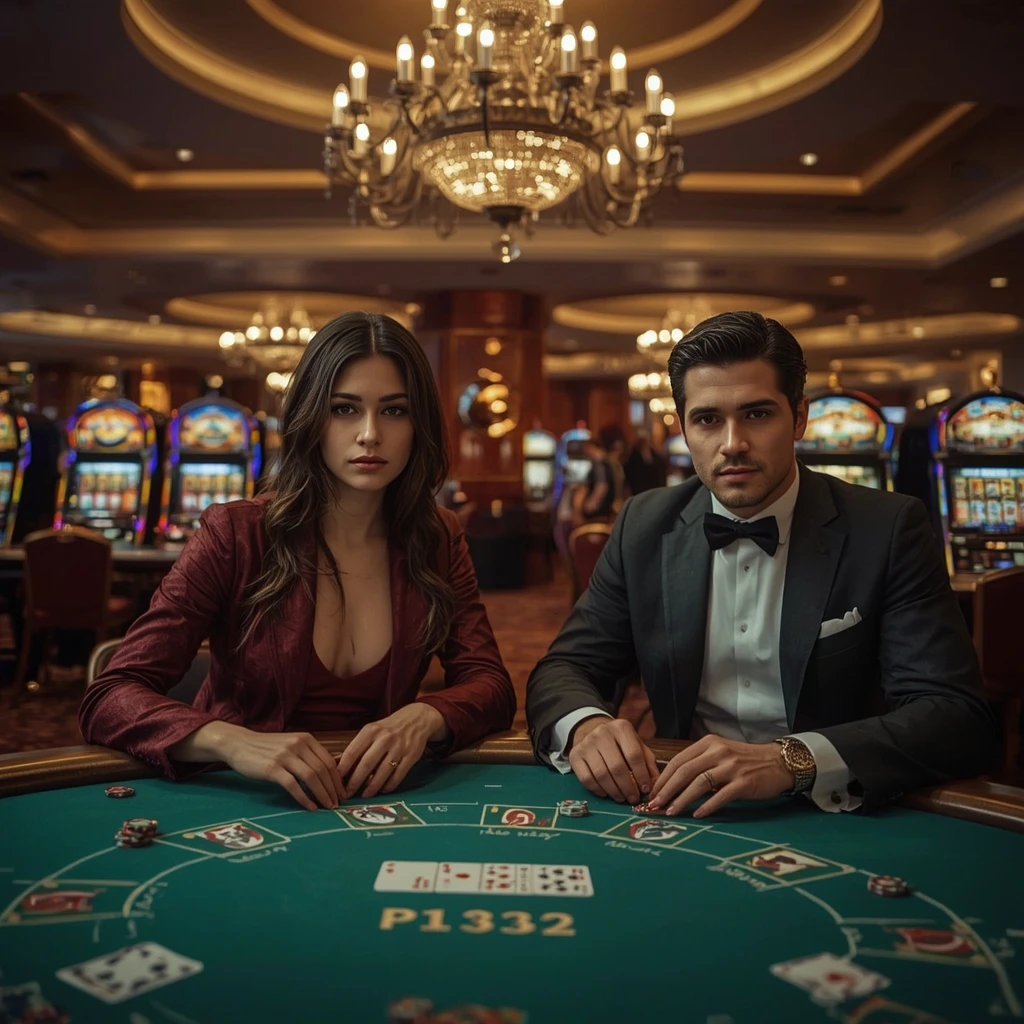 Deux joueurs de poker dans un ROYAL SPINZ CASINO