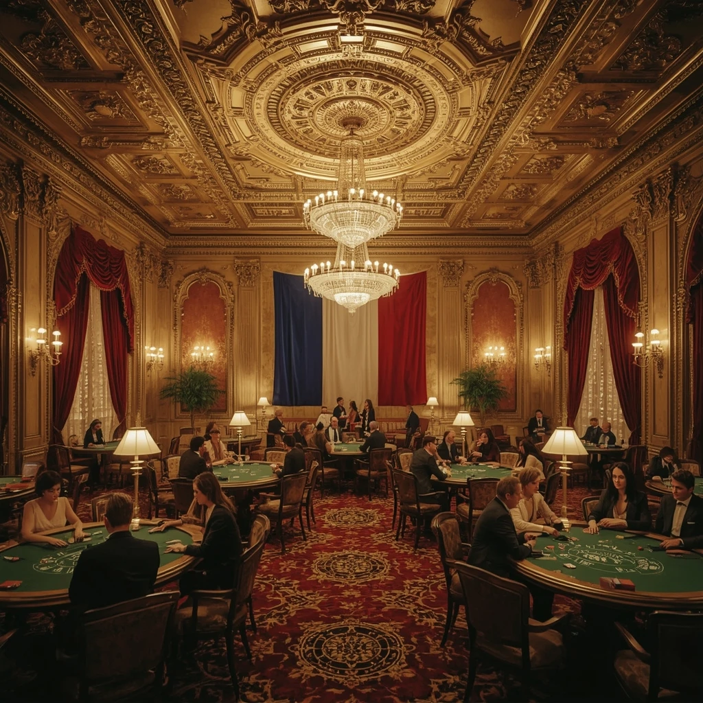 Le casino et le drapeau français ROYAL SPINZ CASINO